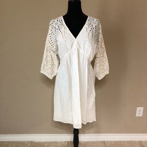 Lovestitch Eyelet Summer Dress Size L NWT